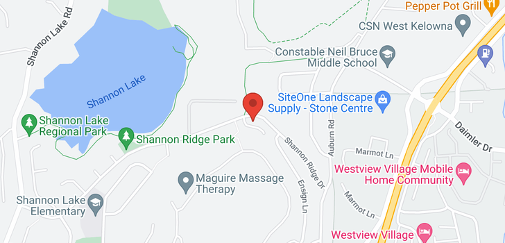map of #19 2175 Shannon Ridge Drive